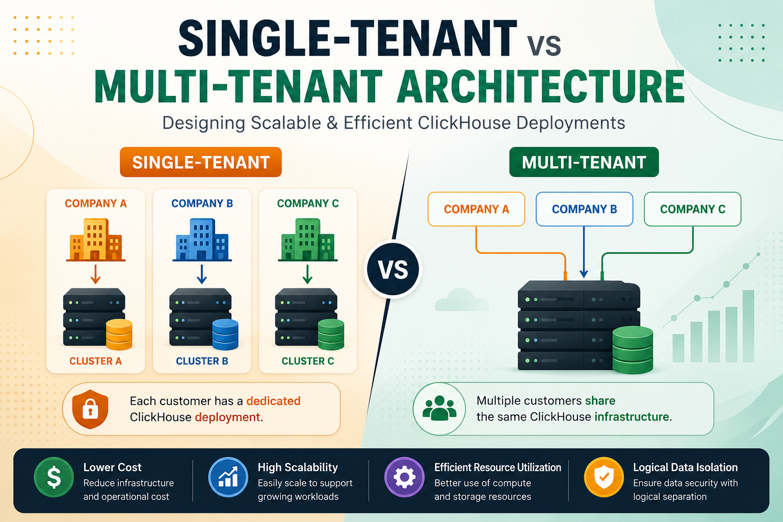 Designing Multi-Tenant Architectures with ClickHouse