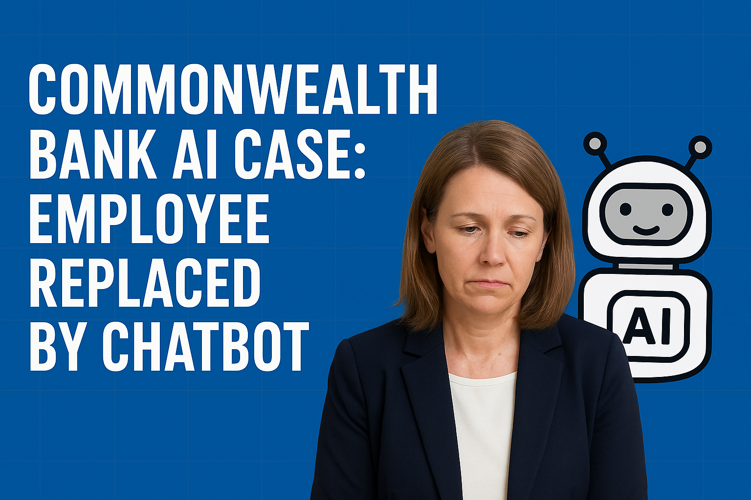 Commonwealth Bank AI Case: Employee Replaced by Chatbot