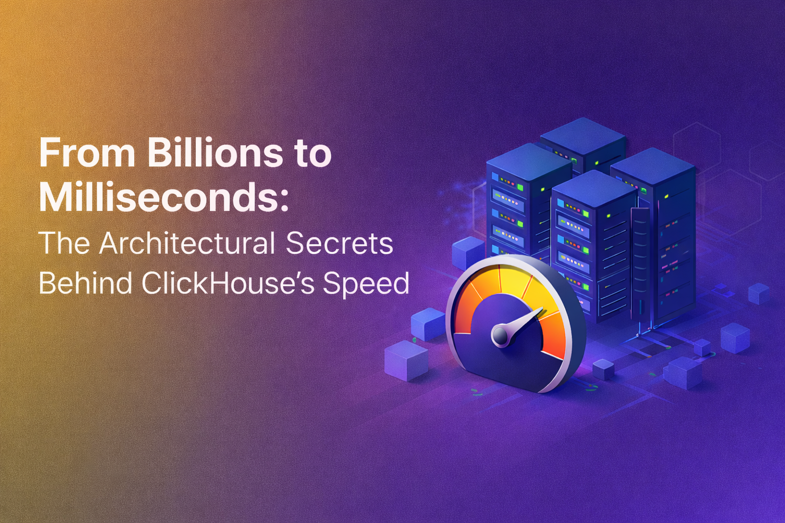 From Billions to Milliseconds: The Architectural Secrets Behind ClickHouse’s Speed