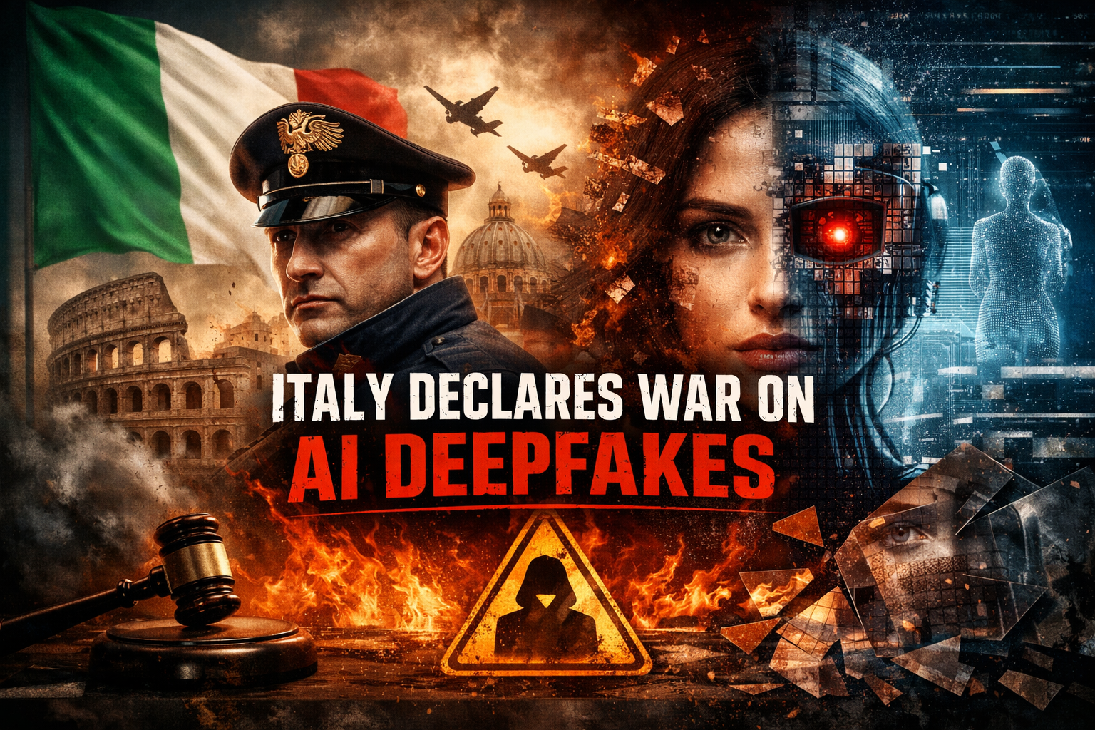 Italy Declares War on AI Deepfakes
