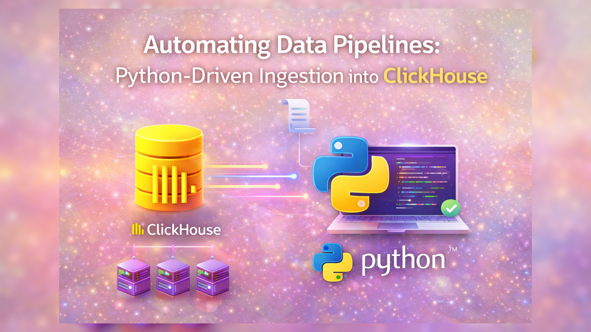 Automating Data Pipelines : Python-Driven Ingestion into ClickHouse