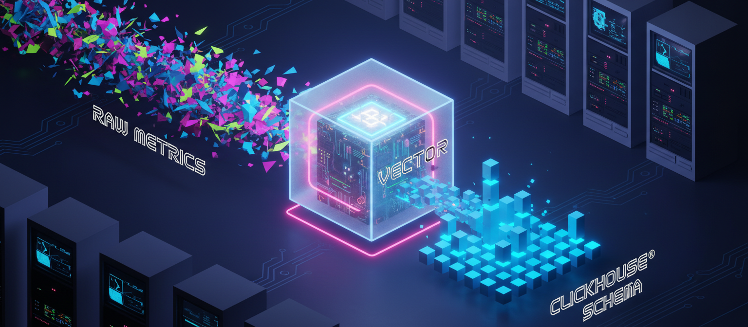 Building ClickHouse Metrics Pipelines with Vector: Transformations and Debugging