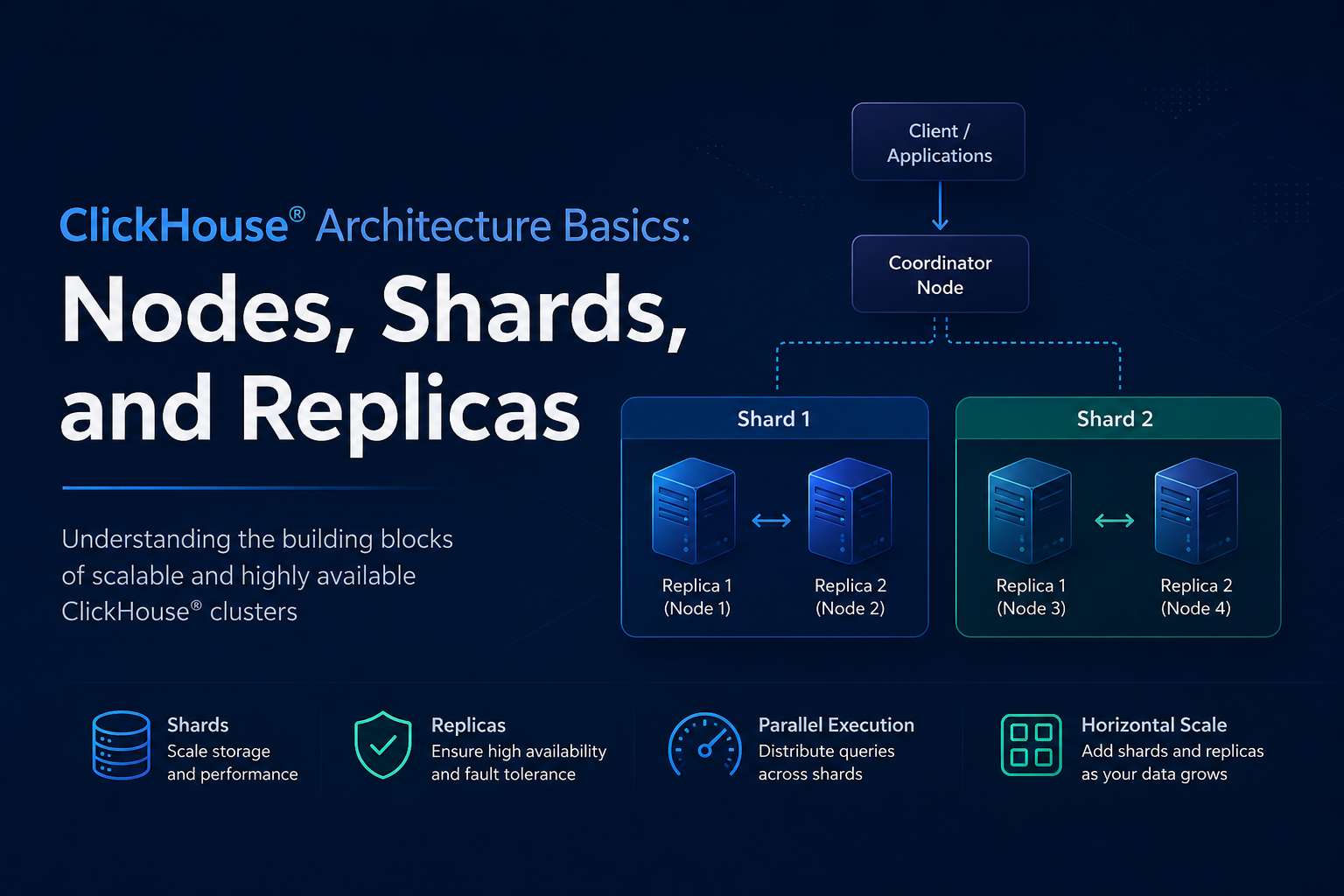 ClickHouse® Architecture Basics: Nodes, Shards, and Replicas