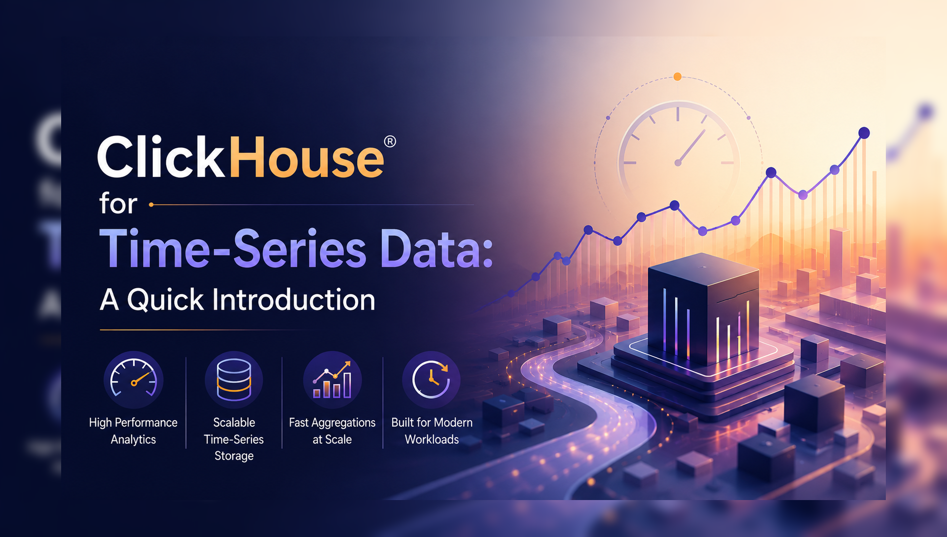 ClickHouse® for time-series data and real-time analytics.