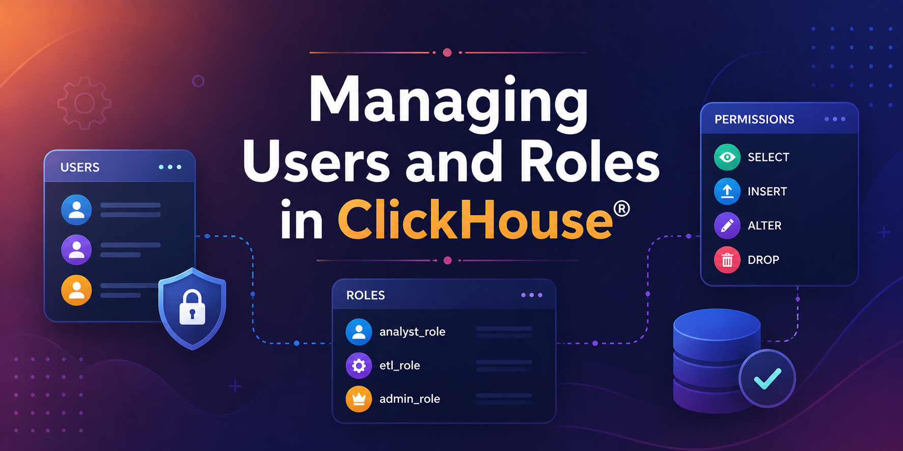 Managing Users and Roles in ClickHouse®